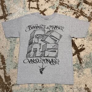 Vintage Famous Stars & Straps Shirt Size Large Y2K